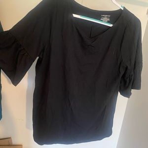 Lane Bryant black shirt